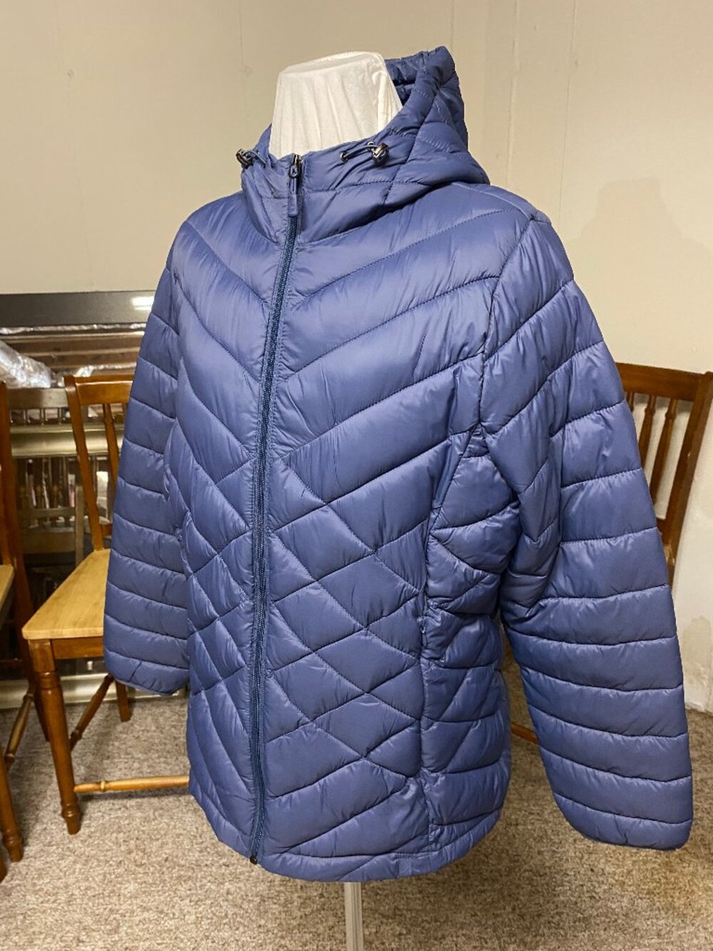 Zeroxposur jacket, women's size Large, blue
